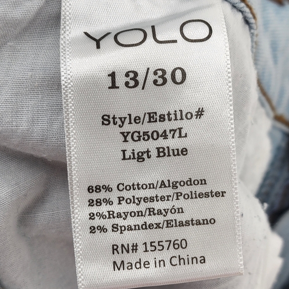 Insane Gene Women's Mid Rise Ankle Bootcut Jean - 13/30 - Picture 5 of 7